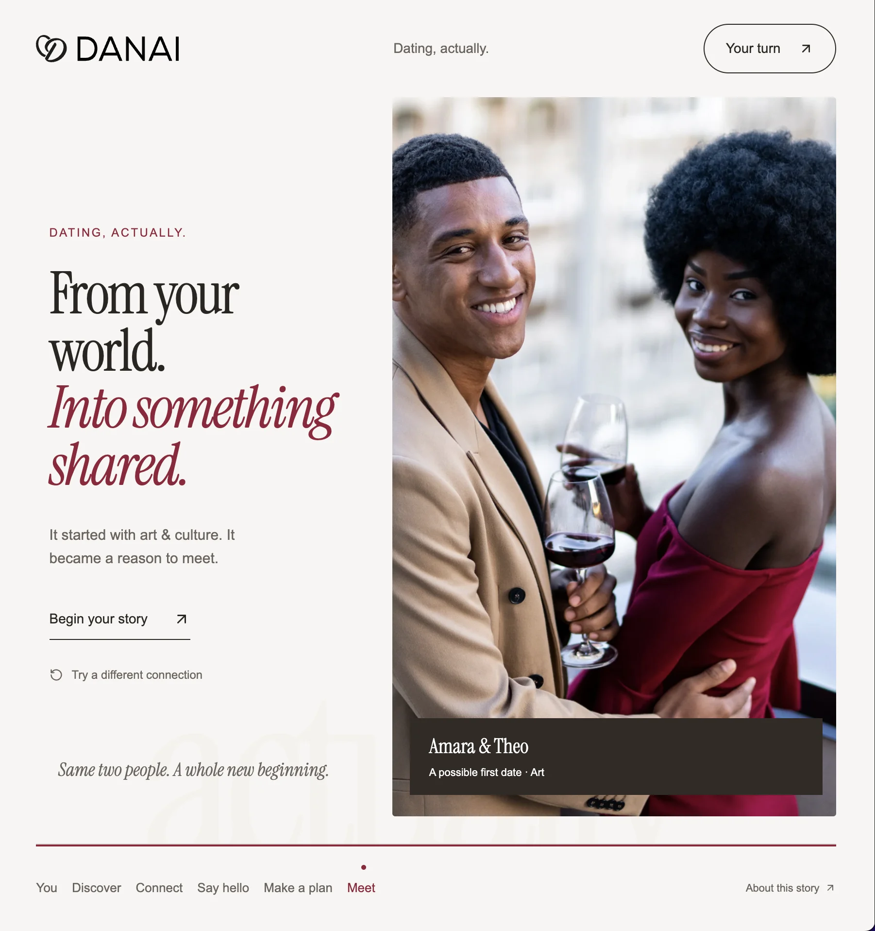 The visual record: Danai